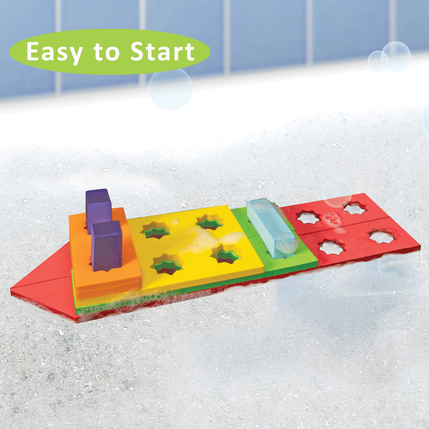 Just Think Toys - BathBlocks STEM Floating Construction Set