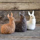 Shepherd Industries - Llama Needle Felting Kit: White