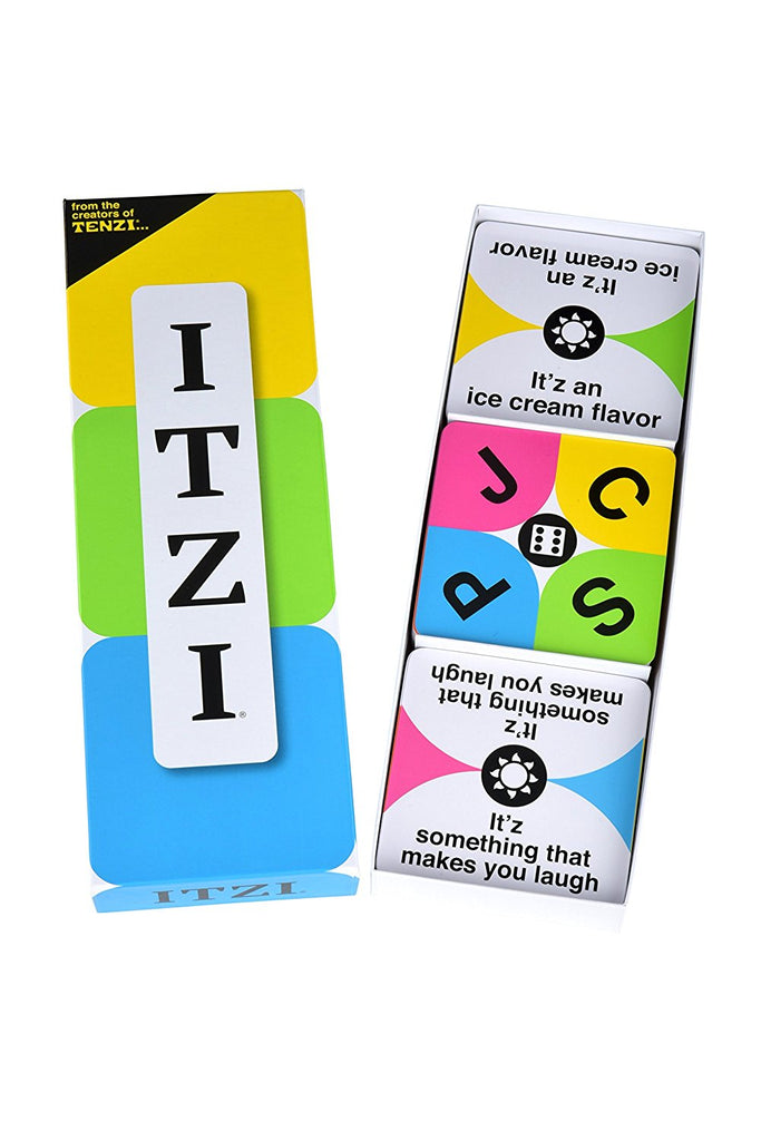 ITZI - The Fast, Fun, and Creative Word Matching Family and Party Card Game for Ages 8 to 98 - 2-8 Players