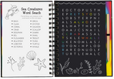 Peter Pauper Press - Scratch & Sketch™ Games & Puzzles: Ocean World