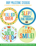 Baby Monthly Milestone Stickers