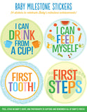 Baby Monthly Milestone Stickers