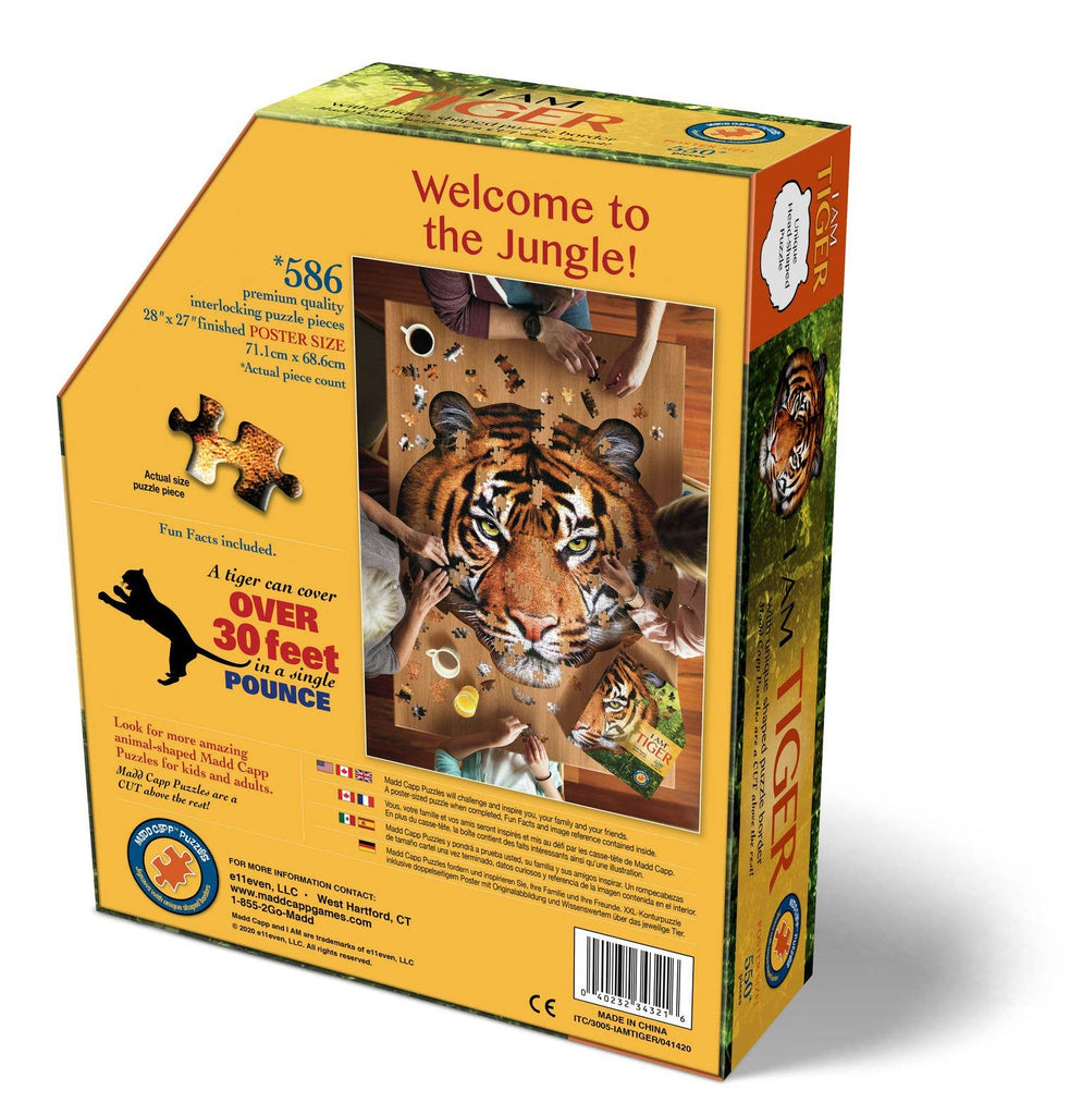 Madd Capp I AM Tiger 550 Piece Puzzle