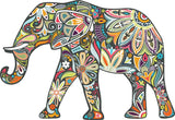Elephant Mosaic Shaped Puzzle - 370 piece