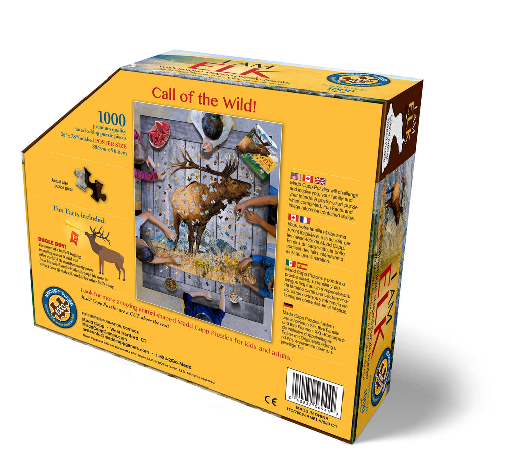 Madd Capp I AM Elk 1000 Piece Puzzle