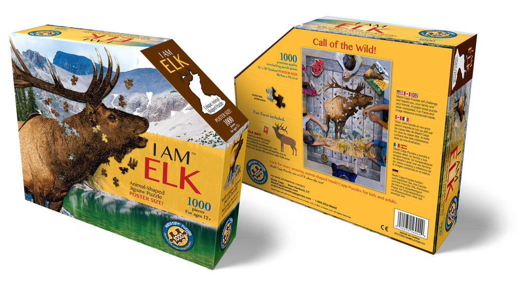 Madd Capp I AM Elk 1000 Piece Puzzle