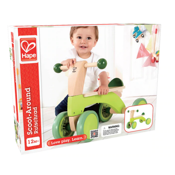 Scoot Around Hape Nature s Nook Children s Toys Books