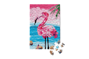 Micro Puzzles - Flamingo MicroPuzzle - Mini Jigsaw Puzzle Gift