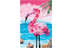 Micro Puzzles - Flamingo MicroPuzzle - Mini Jigsaw Puzzle Gift