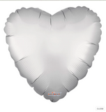 Valentine's Day Balloons 18" Heart Solid Colors