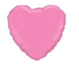 Valentine's Day Balloons 18" Heart Solid Colors