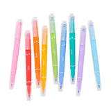 OOLY - Confetti Stamp Double-Ended Markers - Set of 9