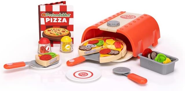 Fat Brain Toys Pretendables Backyard Pizza Oven Set