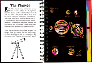 Peter Pauper Press - Scratch & Sketch™ Solar System (Trace Along)