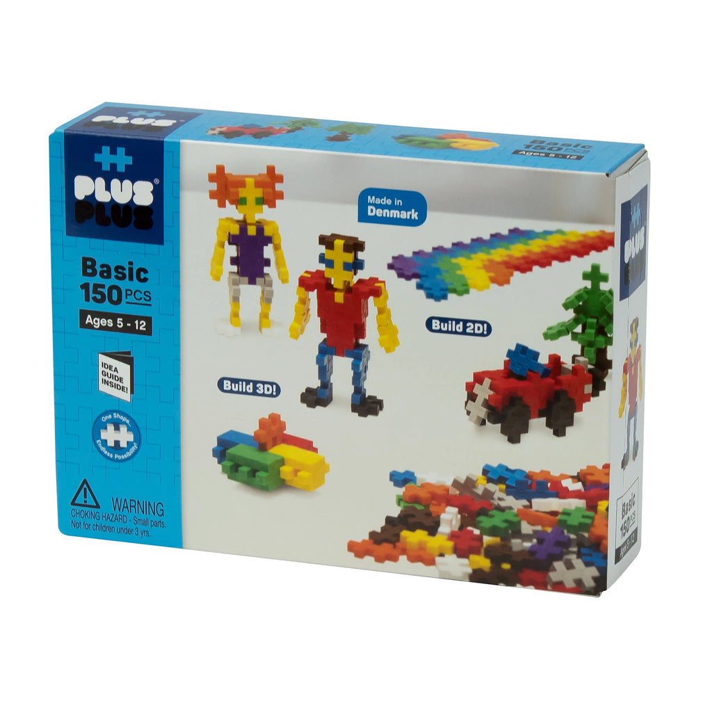 Plus Plus 150 Piece Open Play Mix - Basic