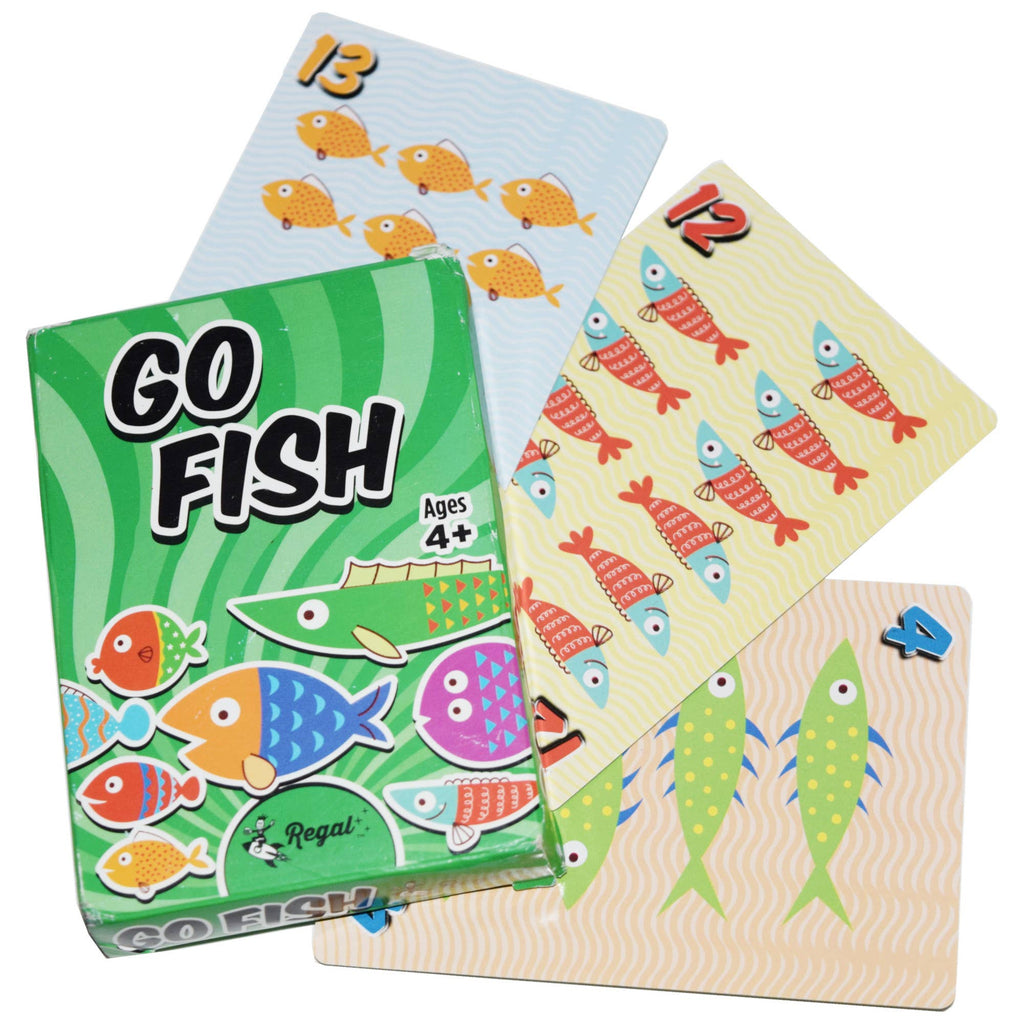 Regal Games - Kid's Card Games - Go Fish Deck of Cards