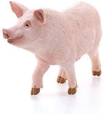 SCHLEICH Farm World Pig Educational Figurine for Kids Ages 3-8