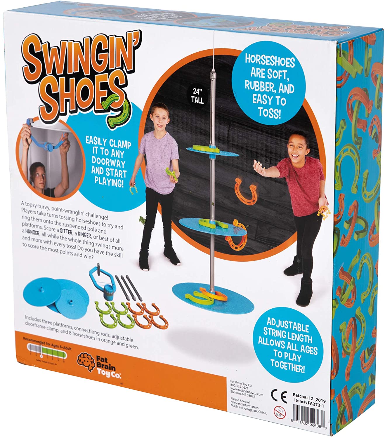 Fat Brain Toys Swingin' Shoes Active Play for Ages 6 to 9