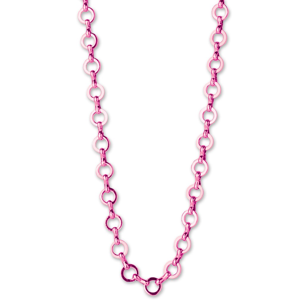 Charm It! Necklace: Pink Chain
