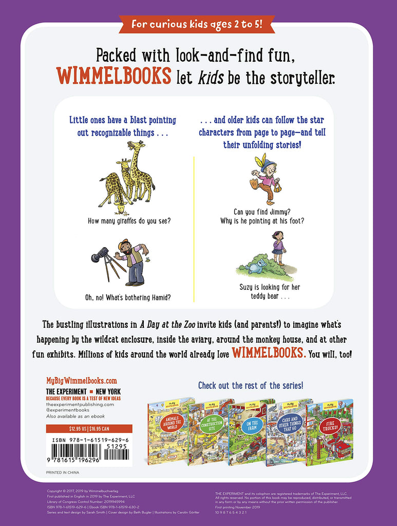 My Big Wimmelbook: A Day At the Zoo - Workman Publishing