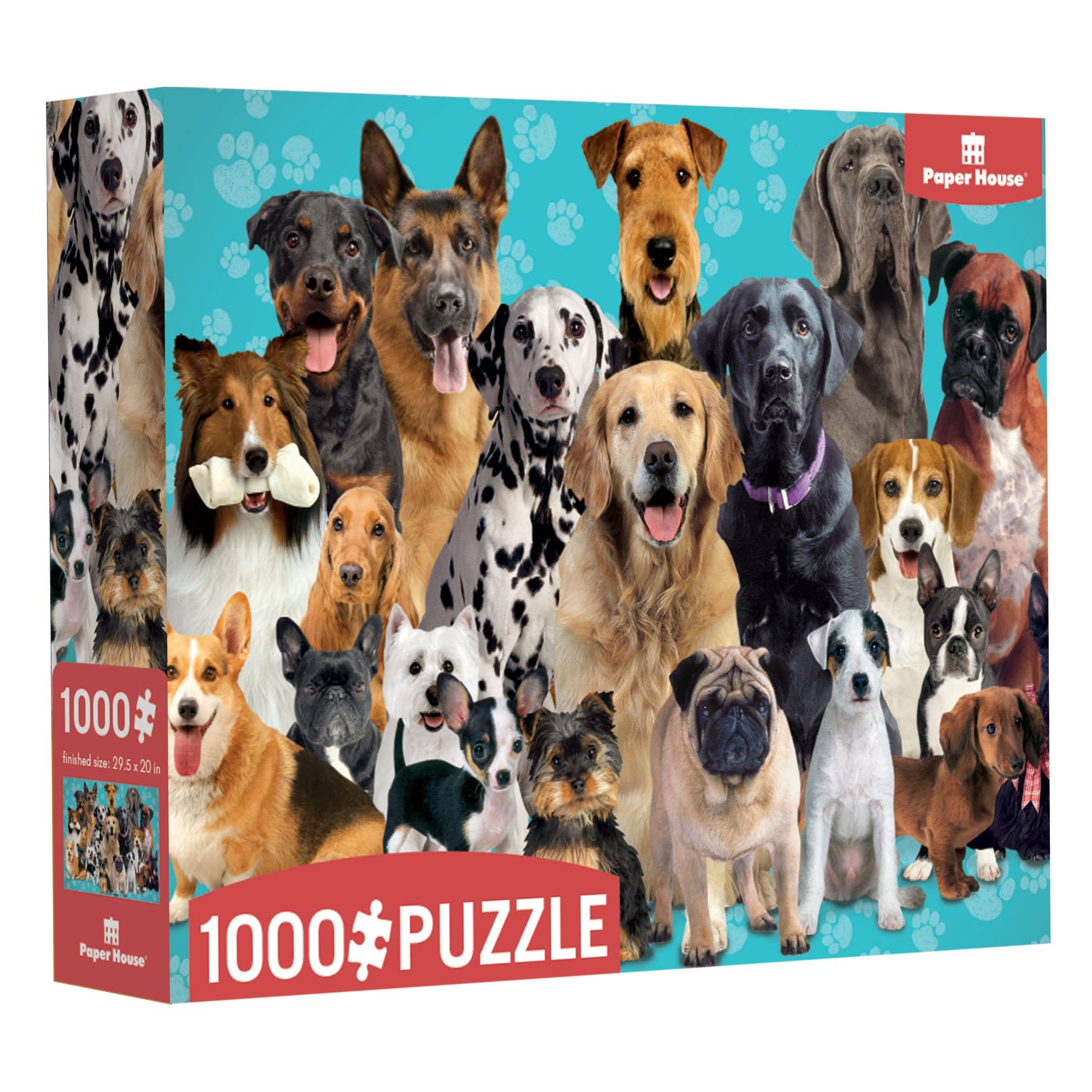 Delightful Dogs 1000 Piece Puzzle