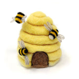 The Crafty Kit Company - Bee Hive Needle Felting Craft Kit