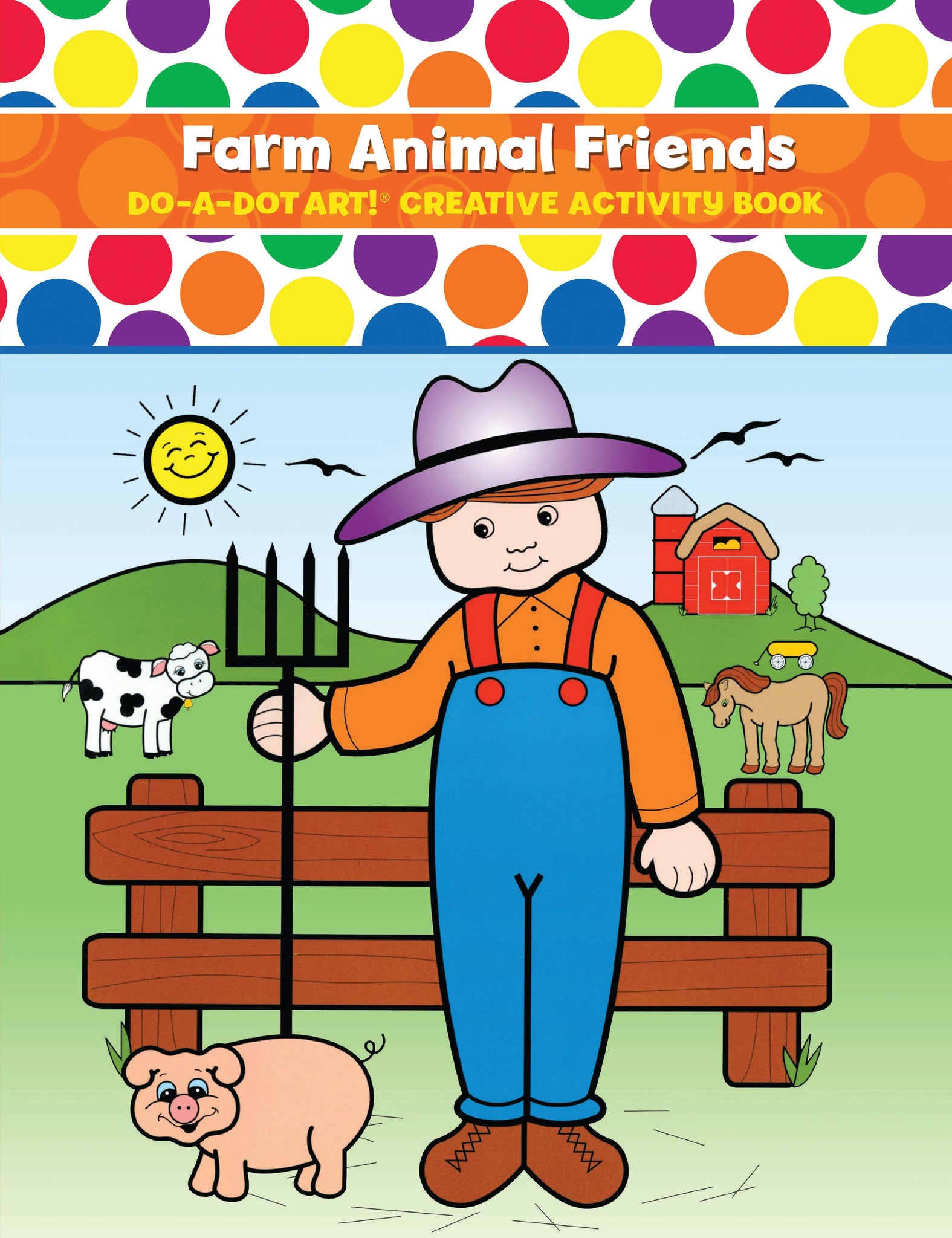 Do A Dot Art - Farm Animal Friends Creative Activity Book