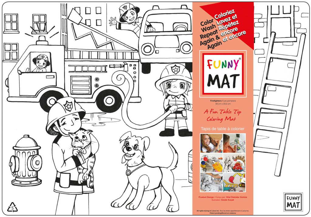 Funny Mat Travel Book with Markers - Fun Stuff Toys