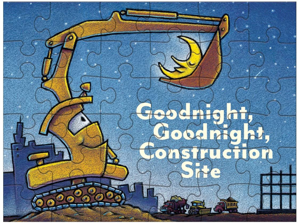 Goodnight Construction Site Puzzle to Go