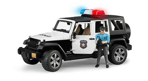 Jeep Rubicon Police Car + Policeman