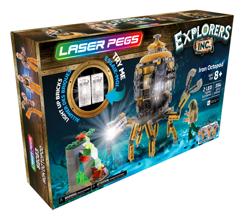 Laser Pegs Explorers, Iron Octopod