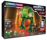 Laser Pegs MultiModel - 5 in 1 Mech Attack Suit