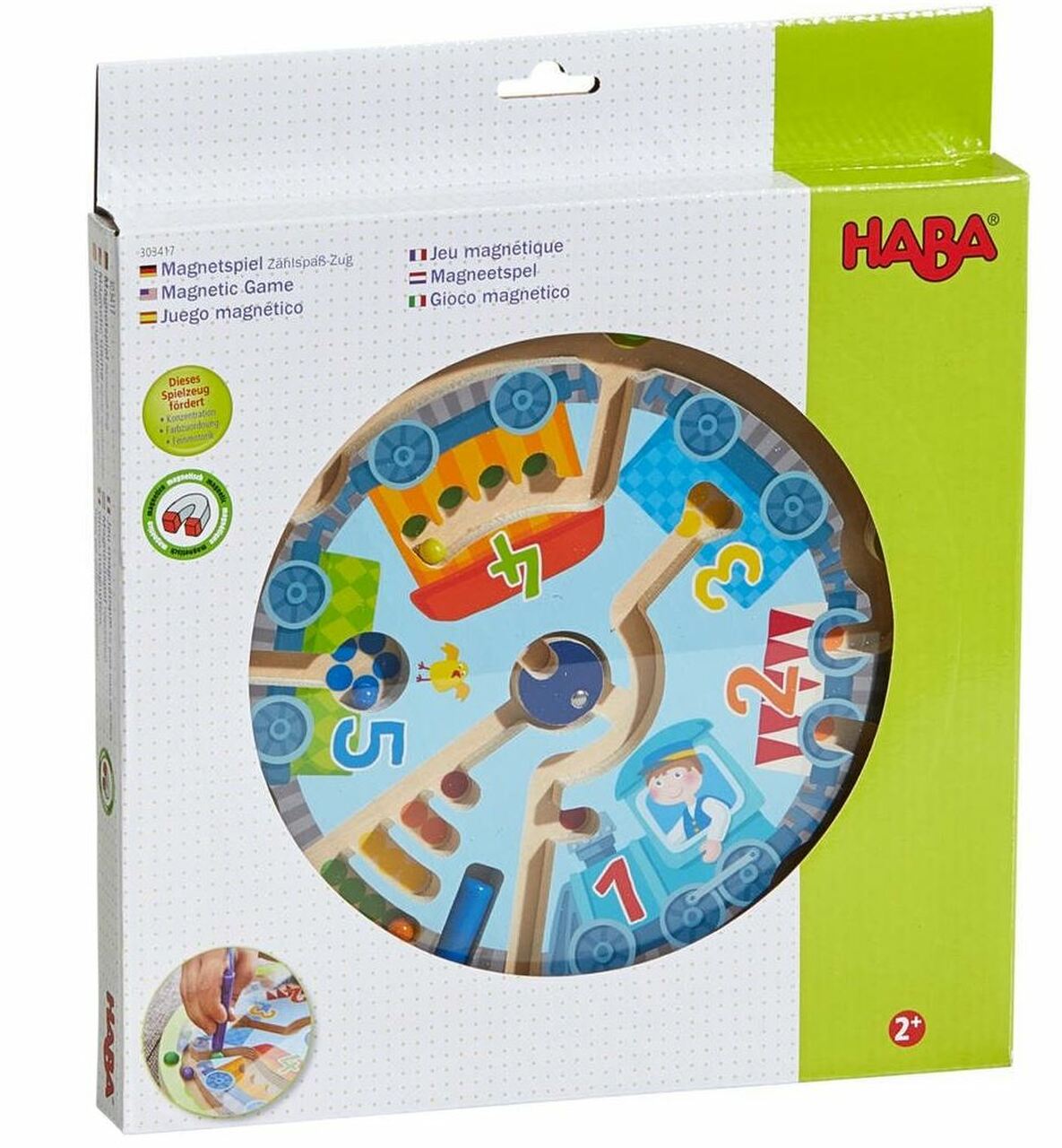 HABA Magnetic Game Neato Number Train