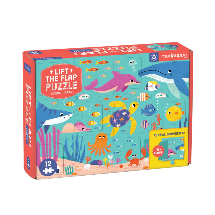 Ocean Party Lift the Flap Puzzle