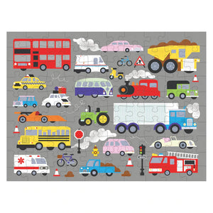 On the Move 100 Piece Double Sided Puzzle
