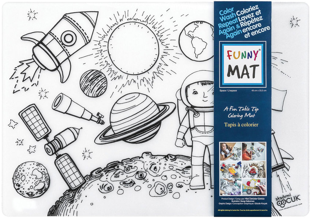 Funny Mat Travel Book with Markers - Fun Stuff Toys