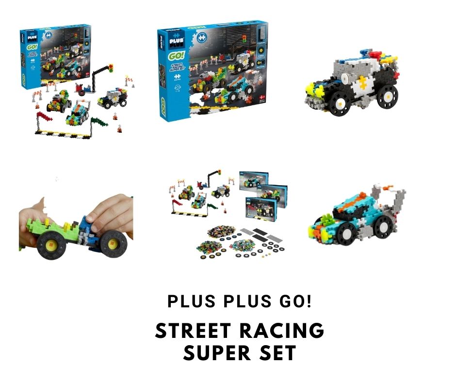 Plus-Plus Go! Desert Dragster Building Set