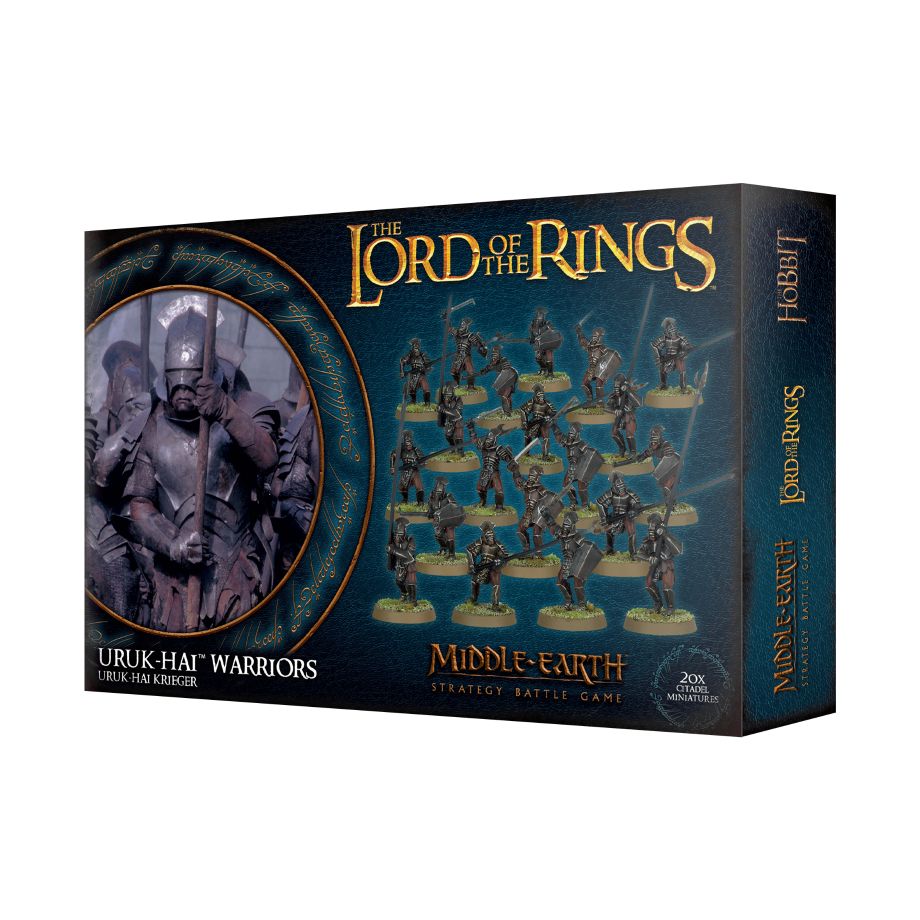 Warhammer Middle Earth Lord Of The Rings Oruk-Hai Warriors