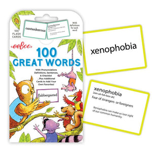 eeBoo 100 Words Flash Cards